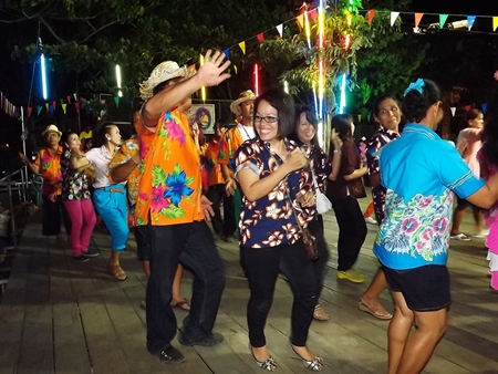 Residents truly enjoy the Sawang Silp traditional dance.