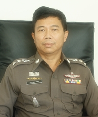 New police chief, Col. Dhamnoon Munkong. 