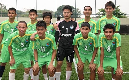 The Banglamung Boys Home team came in fourth place.