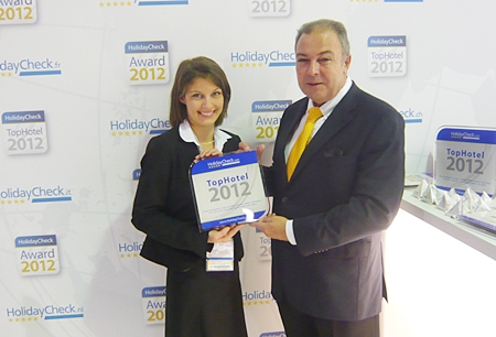 The Thai Garden received the prestigious Top Hotel 2012 Award from Holiday Check for achieving 99% guest satisfaction.