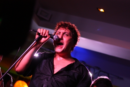 NUVO’s John Rattanawaeroj belts out another hit record during the May 19 show.