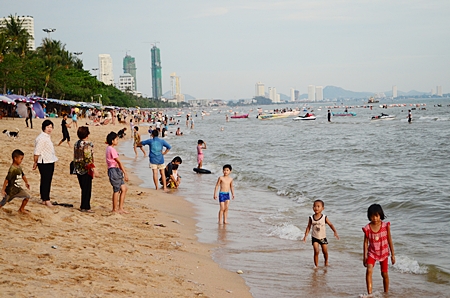 Beaches weren’t as full as normal on Labor Day this year, as people are being a lot more careful with their money.