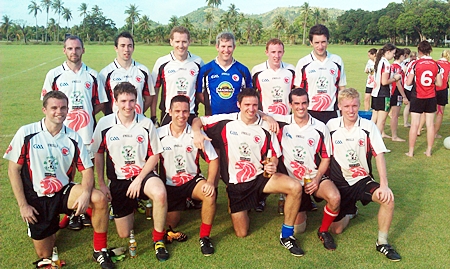 The victorious Singapore men’s team. (Photo courtesy of Steve Murphy)