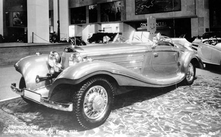 Mercedes-Benz 500K Spezial Roadster. 