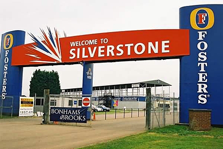 Silverstone for the British GP. 