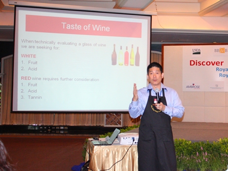Wine connoisseur Lim Hwee Peng speaks about California wines and their use in hotels and restaurants.