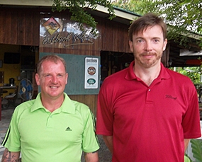 Alex Graham, left, and Adam Oyston.