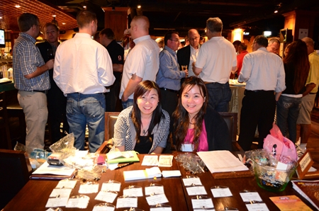 Chanakarn Lim (office manager) and Nisarrat Chuchertky (membership and events support officer) for AustCham.