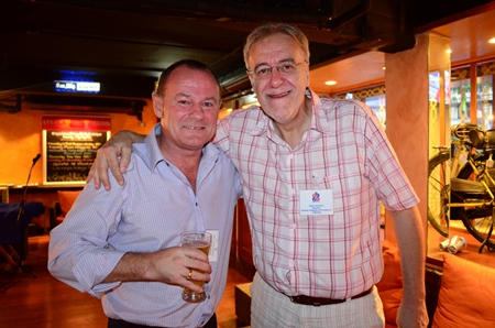 (L to R) David Lawrence (Urban Real Estate), and Chris Thatcher (group chairman Anglo-Thai Legal Co., Ltd.).