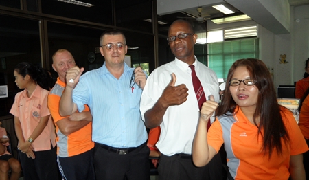 The teachers are happy, too, to get new glasses.