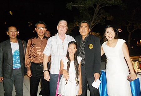 Pattaya Deputy Mayor Ronakit Ekasingh was the guest of honor at the Aug. 4 gala at the Amari Orchid Resort & Tower swimming pool.