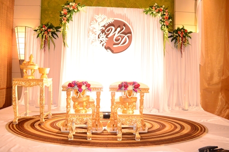 A magnificent setup for that special day.