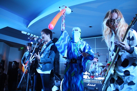 Paradox works their fans up into a frenzy.