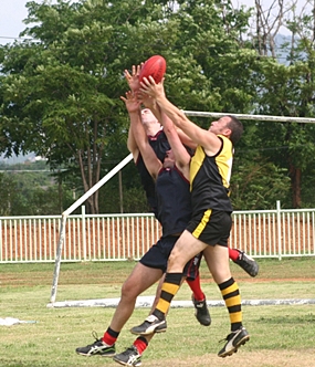 Aussie Rules Football at Thai Polo Club on Saturday, August 11. 