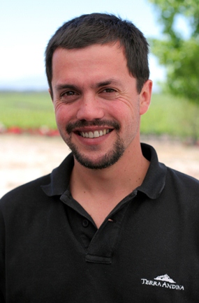 Oscar Salas: Chief Winemaker at Terra Andina. 