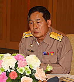 Vice Adm. Chumpol Wongwekhin, director of Thai-MECC Zone 1.