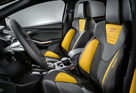 Focus ST interior. 