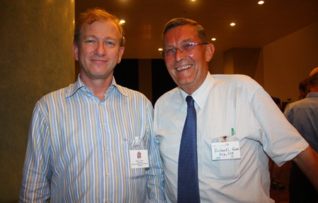 Simon Landy, Chairman, British Chamber of Commerce Thailand and Richard L. Rome, FCA, CTA.