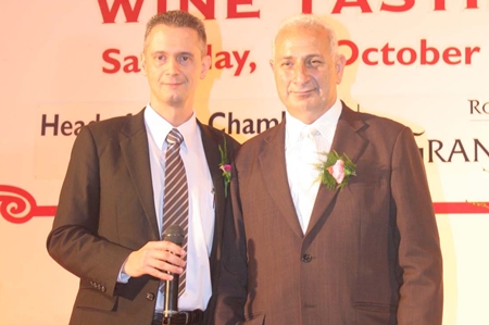 Accolades for the two wine connoisseurs Christoph Voegeli and Peter Papanikitas.