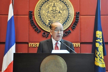 Foreign Minister Surapong Tovichakchaikul. 