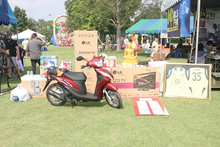 Many interesting prizes are up for grabs in the grand raffle draw.