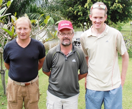Mike Allidi, Allan Tranaeker & Brad Todd. 