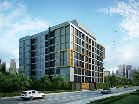 An artist’s impression of the completed art@Thonglor condominium. 