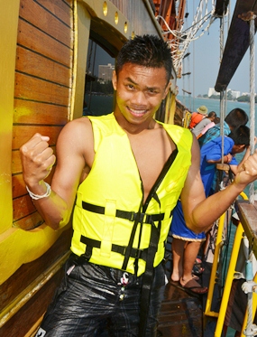 You have to be strong to be a pirate.