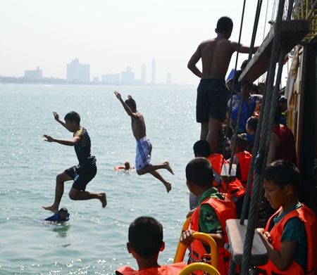  A great way to cool down on a hot day.