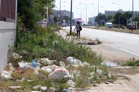 Is it time to start enforcing the littering fines here in Jomtien? 