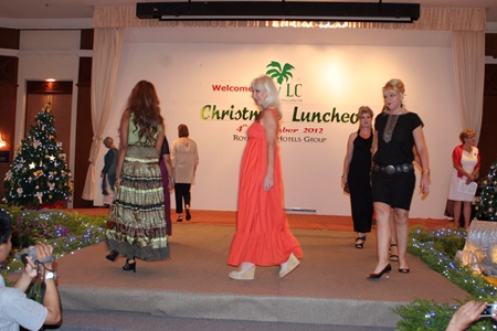 PILC members put on a fashion show of the upcoming season’s collections.