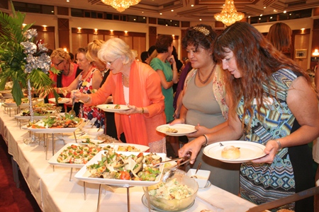 The Royal Cliff puts on a delicious spread of food.