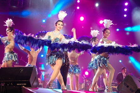 Dancers perform on the final day of the festival.