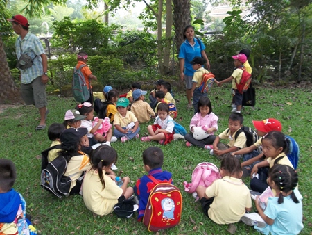 An away day for the children.