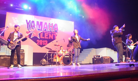 There was plenty of talent at the 2013 Yamaha Pattaya Young Talent contest.