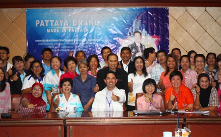 It’s a big thumbs up from everyone trying to promote the new “Pattaya Brand.”