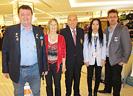 (L to R) PE Graham Hunt-Crowley, Dr Margaret Deter, PE Otmar Deter, PE Nanthiya Weerapattarakul, and PE Nigel Quinnell.