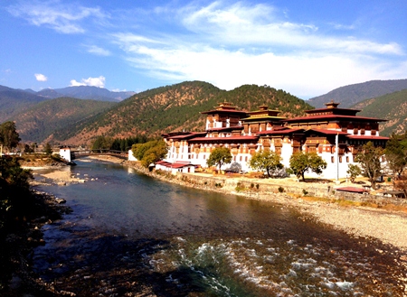 Punakha Dzong.