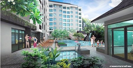 The development will feature 154 units and a full range of resort facilities.