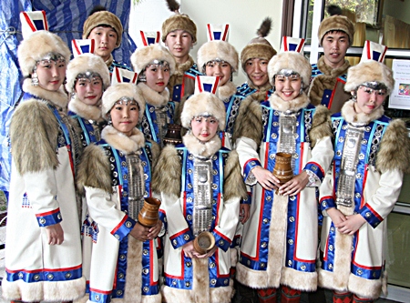 These dancers travelled all the way from northern Siberia.
