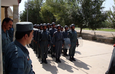 Kabul Police Academy.