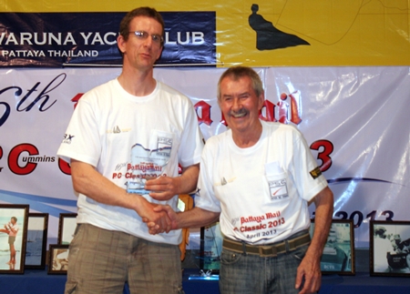 Peter Cummins (right).