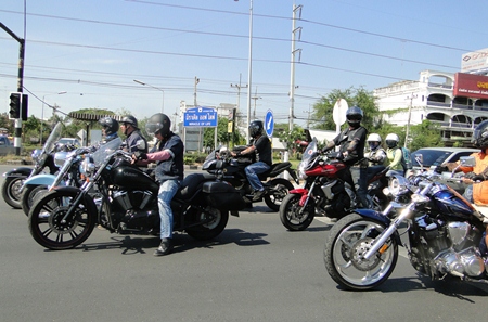 The Bikers are on their way.