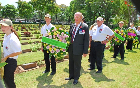 Fred to lay wreath for the Royal British Legion Thailand.