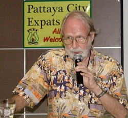 Jerry Hopkins, author of ‘Romancing the East’, along with 40 other books, shares with PCEC members and guests his observation that many earlier writers of East Asia painted coloured visions of the country they wrote about - and they often ‘got it wrong’.