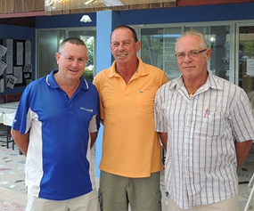 (From left) Murray Hart, Paul Bourke and Stefan Hoge.