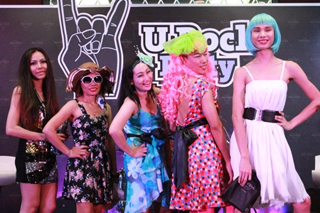 Staff members served up their own brand of entertainment for the anniversary party.