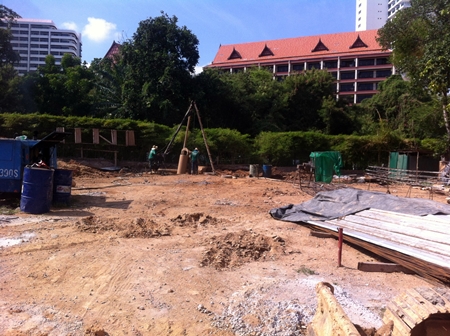 Construction has started on Nova Group’s Serenity condominium in Wong Amat. 