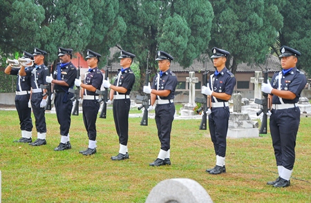 Guard of Honour at Gods Little Acre.