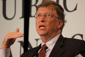 Bill Gates and Rotary are on a mission to end world polio.